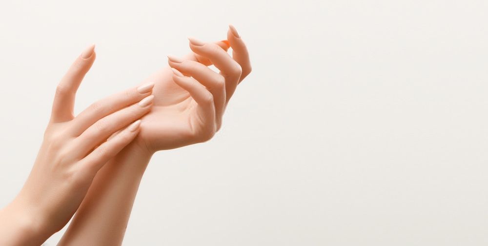 Medspa models hands