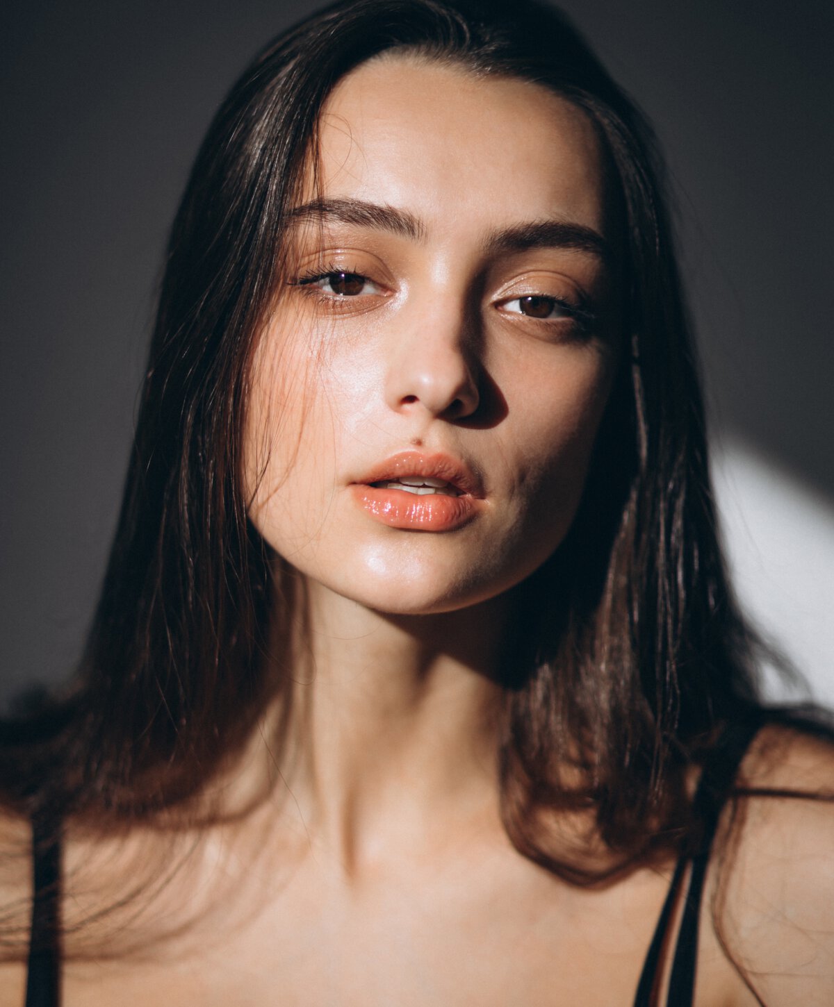 Asheville botox model with black hair