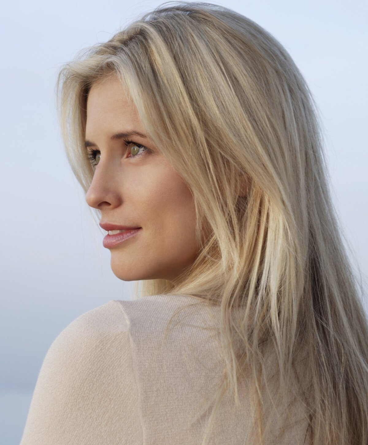 Asheville kybella model with blonde hair