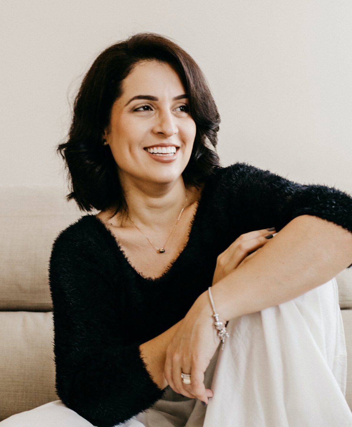 Asheville cool laser facial rejuvenation model smiling
