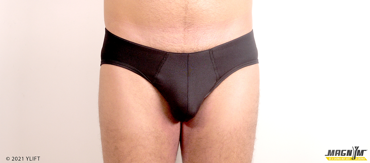 Asheville Magnym Male Enhancement model in underwear